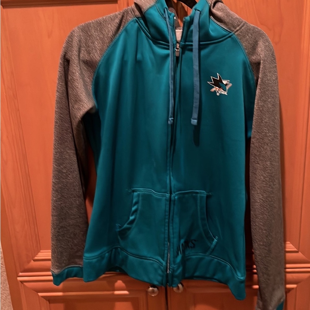 San Jose Sharks Athletic Zip-Up
